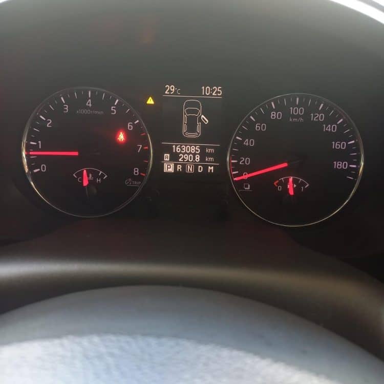 Dashboard Nissan X-Trail